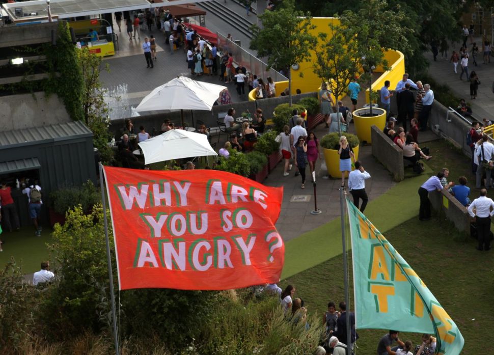 South Bank Festival of Neighbourhood: Why are you so angry?